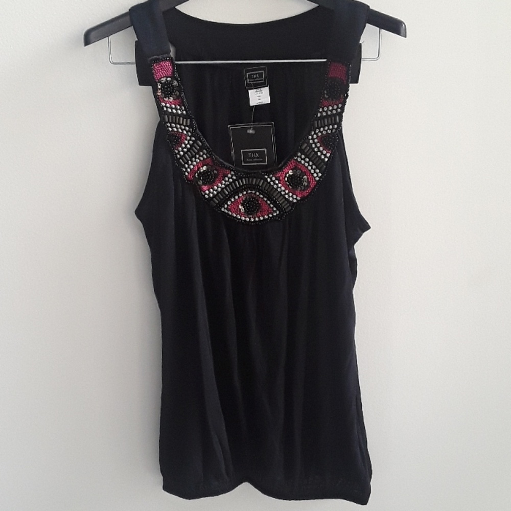 🍁NWT THX thank collection Black Top Style 3034MM